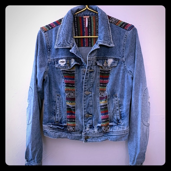 Free People Baja Cabo Wash Denim Jacket 